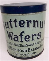 Butternut Wafers The Richmond Baking Co. Tin