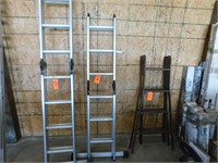 Lot 69  12’x6” Articulated Alum Ladder