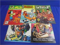 (5) Comic Books