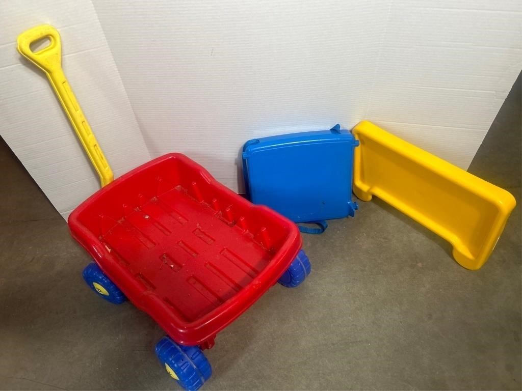 Plastic wagon  plastic chair booster seat