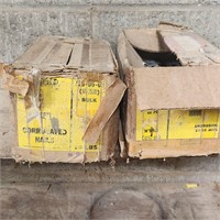2 BOXES SAW EDGED CORRUGATED 3/8 NAILS