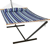 Sunnydaze Double Quilted Fabric Hammock