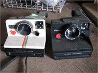 Pair of Polaroid cameras