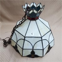 Stained Glass Hanging Ceiling Light