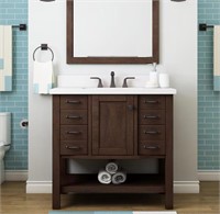 allen + roth Kingscote 36-in Bathroom Vanity $499