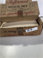 Vintage Informal Snack Set