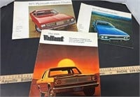 1969 and 1971 Chrysler Brochures