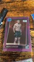 2022 Donruss Grant Dawson Rated Rookie Purple