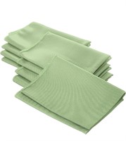 (10 pcs - 18" x 18" - green) LA Linen Polyester