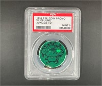 GRADED 1999 Vileplume Jungle Theme Deck Promo Coin