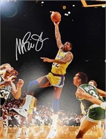 Lakers Magic Johnson Signed 11x14 with COA