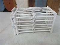 White Basket Cage