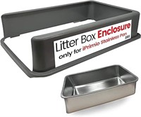 iPrimio Cat Litter Box Enclosure Stainless