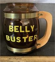 GLASS MUG-BELLY BUSTER