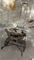 ANTIQUE BABY STROLLER, ROUGH SHAPE