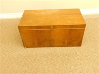 Antique wooden chest 18X35X17