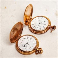 GOLD PLATED POCKET WATCHES