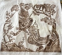 Rare Original Black Thai Temple Rubbing