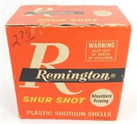 * 17 Remington 12 Gauge, 2 ¾, 6 Shot Shells