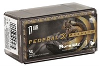 Federal P771 Premium Varmint  Predator 17 HMR 17 g