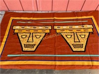 1950s woven tribal cloth