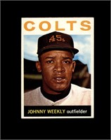 1964 Topps #256 Johnny Weekly EX to EX-MT+