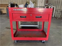 US General Rolling Service Cart