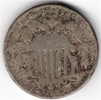 1869 Shield Nickel