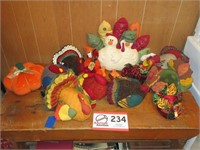 Thanksgiving Plush Characters