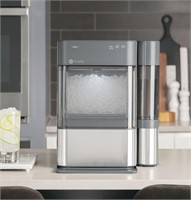 GE Opal 38-lb Ice Maker (Stainless Steel)