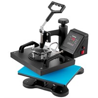 VEVOR Heat Press, Clamshell 12x10in Sublimation Tr