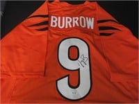 Joe Burrow Bengals signed Jersey Five Star
