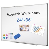 XIWODE Magnetic Dry Erase Board, Wall Mounted Whit
