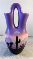 Purple Sonora Desert Art Vase