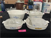 Lot Of 5 Pieces Corning Ware