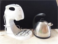 Turbo Mixer & Electric Tea Kettle