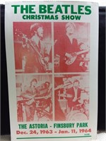 Cardboard Event Poster-The Beatles Christmas Show
