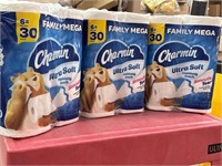 New Charmin case pack toilet paper