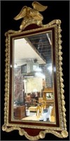 Antique Federal Style Mirror with Eagle.