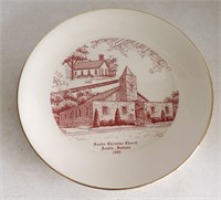 Austin Indiana Christian Church Vintage Plate