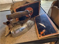 Vintage Hotpoint Iron with box