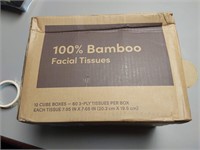 12 Cubes Bamboo Tissues
