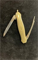 Gold Filled Watch FOB Pocket Knife