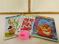 (3) Children's Disney puzzles