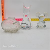 Vintage Glass Animals (2)