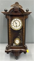 Miniature Vienna Regulator Style Wall Clock