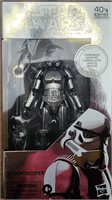 Star Wars Black 6" Graphite Storm Trooper NIB