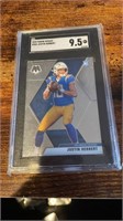 2020 Mosaic Justin Herbert SGC 9.5