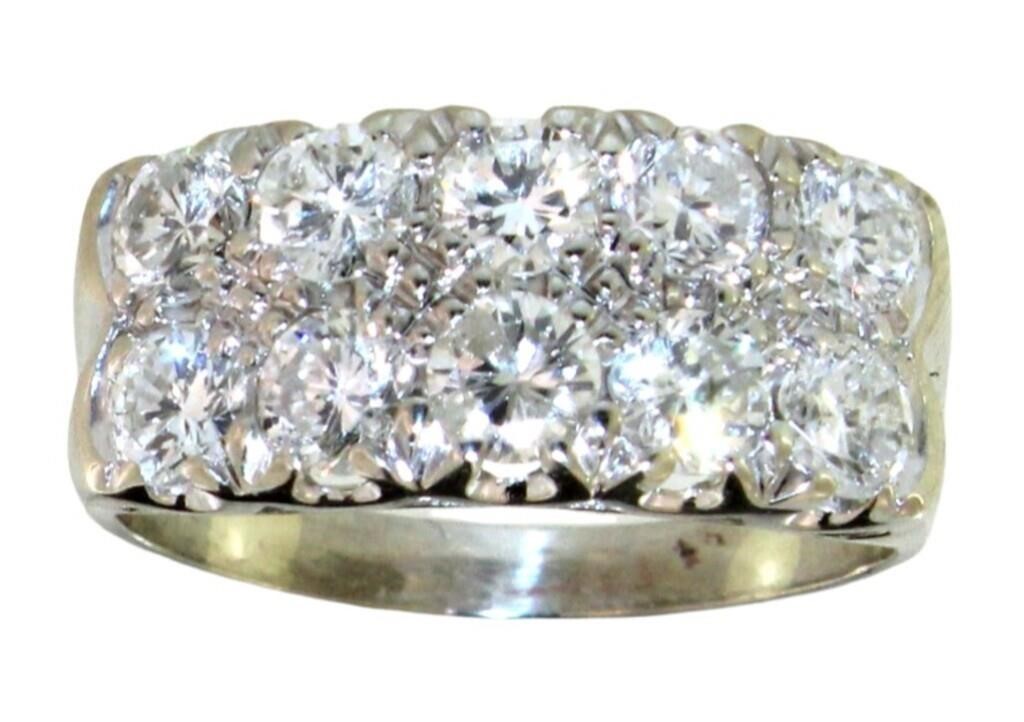 14kt Gold 1.75 ct Natural Diamond Ring