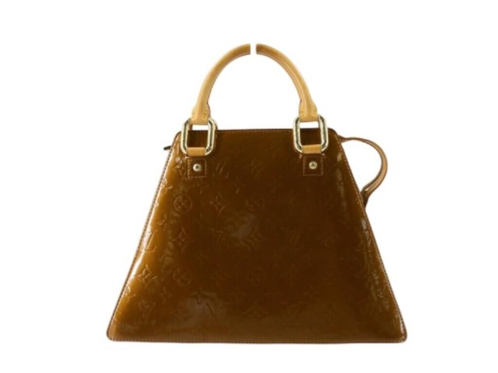 Louis Vuitton Bronze Forsythe Hand Bag